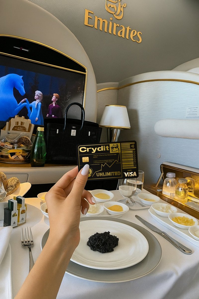 I don’t just carry a card.
I carry Crydit!

#Crydit #FlexMode #CryptoQueen #PayDifferent
