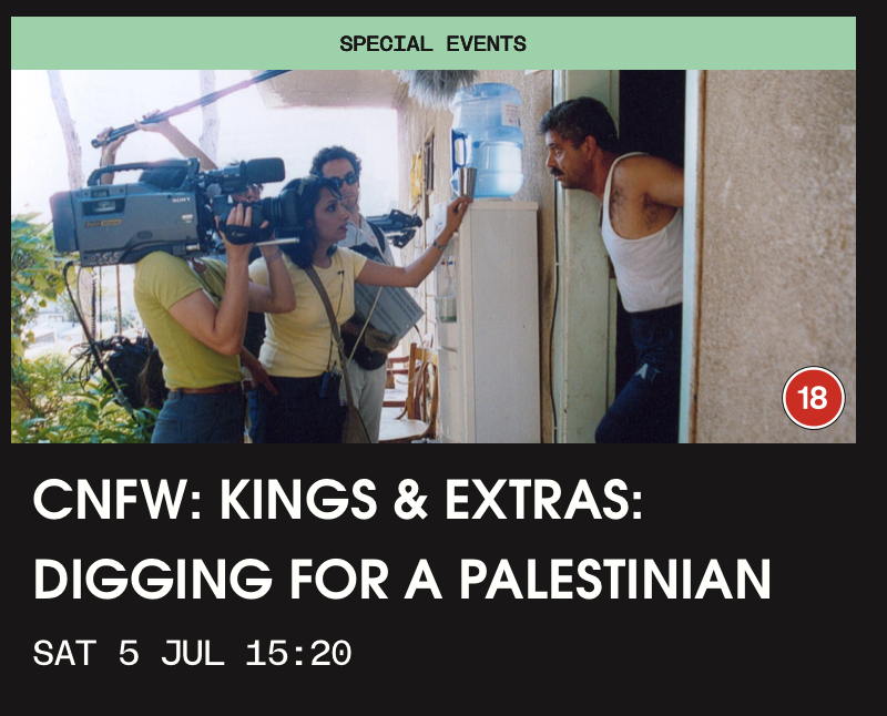 LostReelsUK's tweet image. A little plug for a 'real-life' lost reels story...KINGS & EXTRAS screens as part of the fabulous Creative Nonfiction Film Weekend @riocinema. It's the search for the lost PLO media unit archive and a road movie too. Screens tomorrow, July 5th, tickets: riocinema.org.uk/Rio.dll/WhatsO…