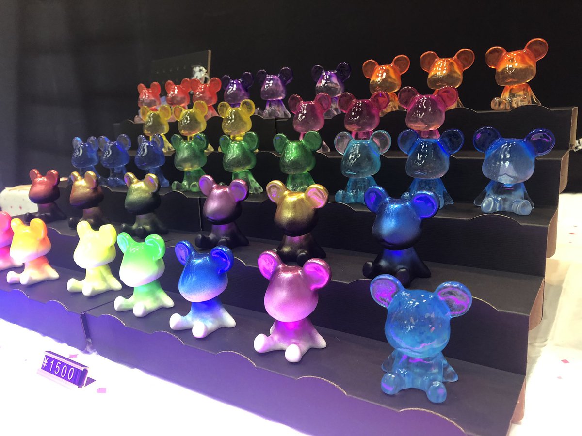 🐻‍❄️デザフェス61出展します🐻‍❄️

出展名🐻‍❄️　　　CAB (Colorful Art Bear)
出展日🐻‍❄️　　　7/5-6両日
ブース番号🐻‍❄️    南1F  H-2
南館入り口すぐ！

巨大ライブペイントやります！
クマのバリエーション増えてます✨
お待ちしております！