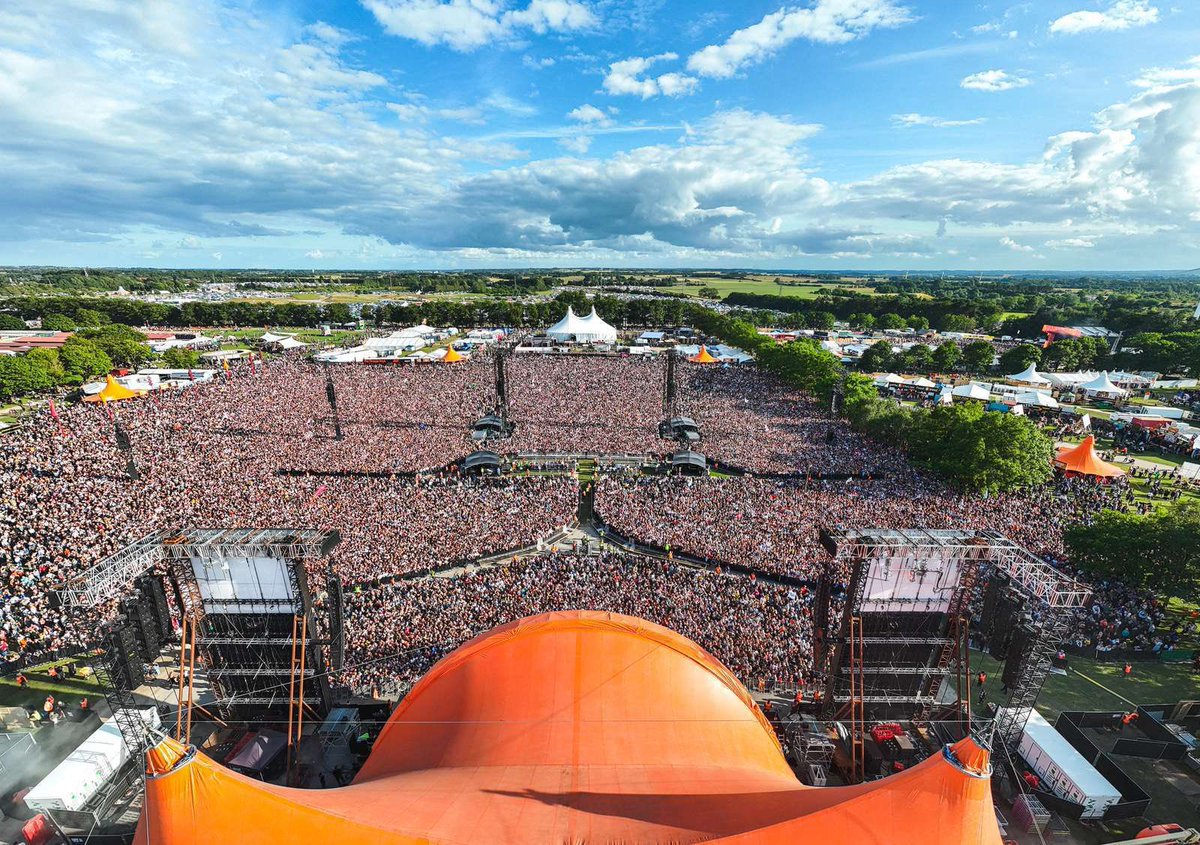 gutsgrande's tweet photo. Roskilde you’re up tonight!
-Dyrskuepladsen Roskilde, Denmark 
-Capacity: 130,000
-Olivia’s set: 10:00PM.
Whoever is attending have fun tonight! 
#RF25 #RoskildeFestival2025 
#GUTSWorldTourSpilled https://t.co/SXte6bPFxt