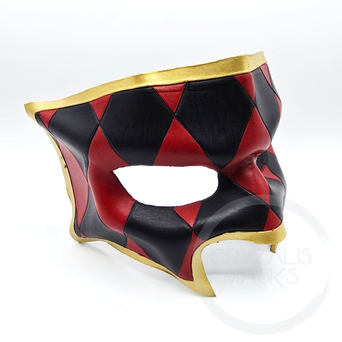 CryzalisMasks's tweet photo. Harlequin masquerade mask by Cryzalis 
 https://t.co/2vlHTosEO8 via @Etsy https://t.co/4f8maV0i9B