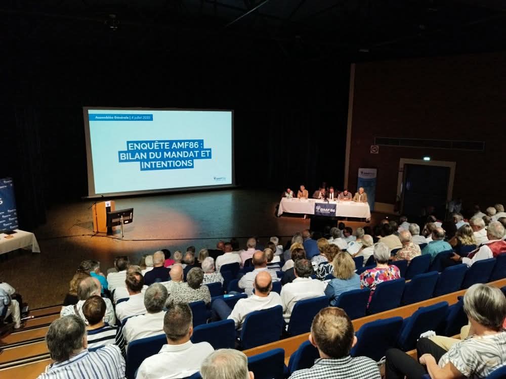 Association des maires de la Vienne (@amfvienne) on Twitter photo ▶️ Assemblée générale 2025
▶️ Présentation des grandes lignes de l'enquête <a href="/l_amf/">AMF | Association des maires de France</a> <a href="/CEVIPOF/">CEVIPOF - Sciences Po</a> « Le maire, figure de confiance dans une démocratie fragmentée »
▶️ Présentation de l'enquête menée par l'<a href="/AMFVienne/">Association des maires de la Vienne</a> sur le bilan du mandat et les intentions des maires pour 2026 ▶️ Assemblée générale 2025
▶️ Présentation des grandes lignes de l'enquête <a href="/l_amf/">AMF | Association des maires de France</a> <a href="/CEVIPOF/">CEVIPOF - Sciences Po</a> « Le maire, figure de confiance dans une démocratie fragmentée »
▶️ Présentation de l'enquête menée par l'<a href="/AMFVienne/">Association des maires de la Vienne</a> sur le bilan du mandat et les intentions des maires pour 2026