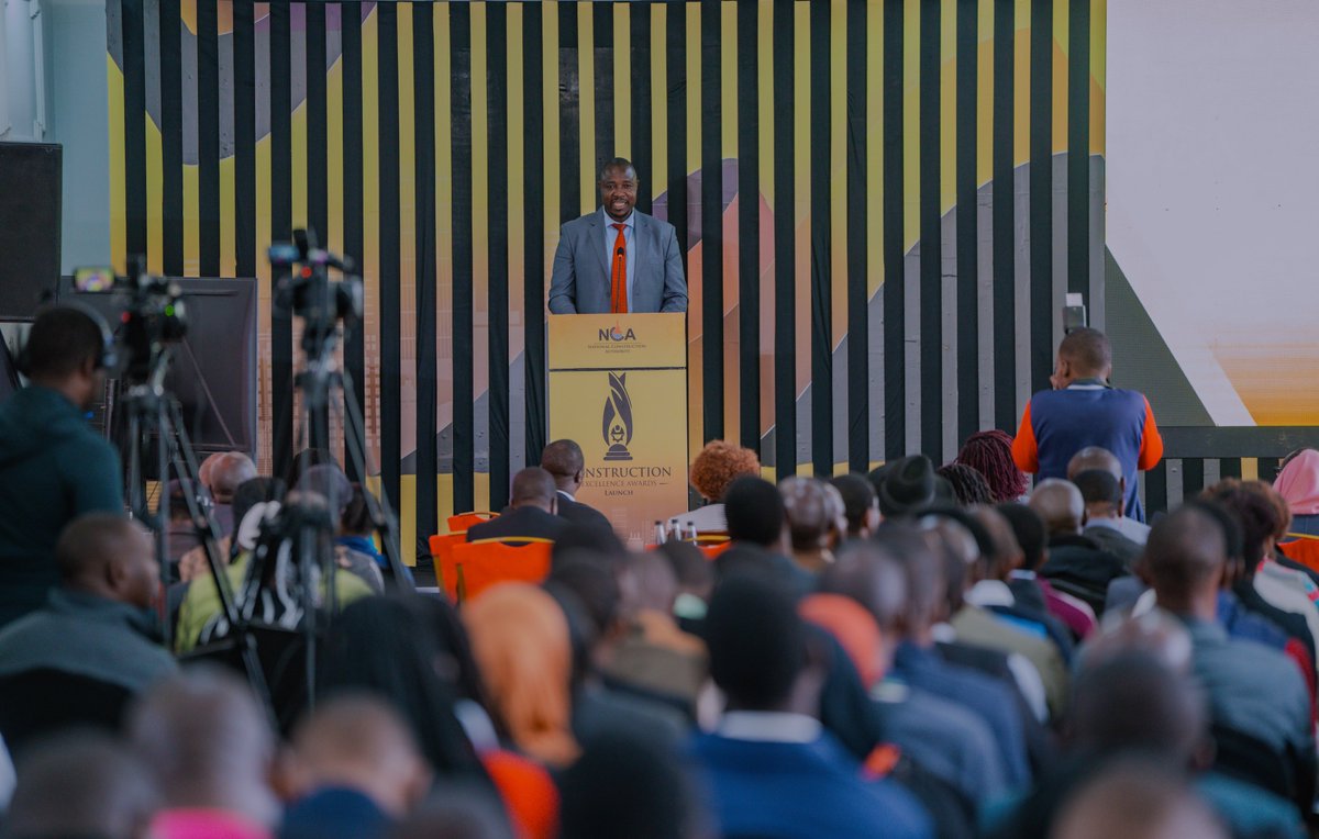 "I urge every eligible professional to seize this opportunity. Step forward. Be counted. Show the country what building with integrity, innovation, and compliance truly looks like." Eng. Maurice Akech, MBS, Executive Director, NCA ^JT