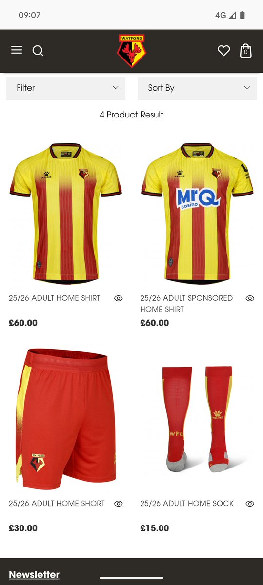 bbrimson's tweet photo. @charliebakers13 @WatfordFC Sponsor looks worse this year 🤦🏻‍♂️ https://t.co/oYhXz5nvJK