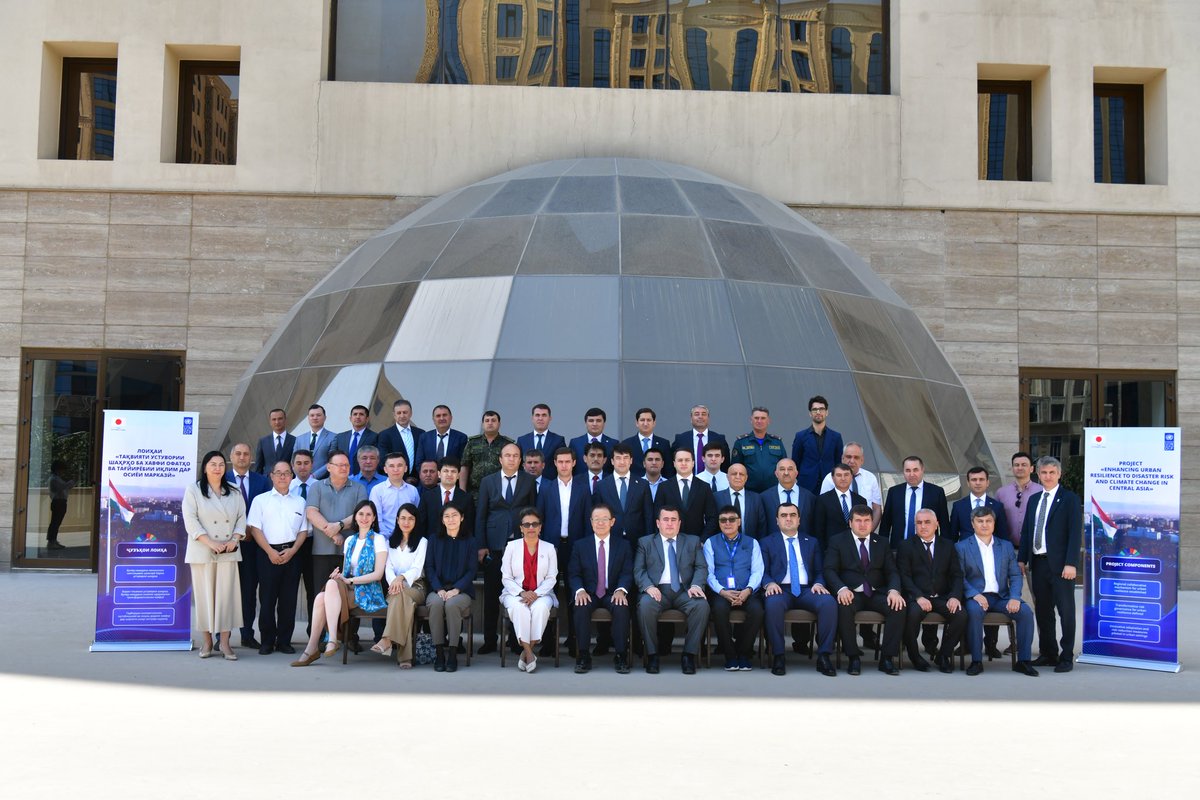 UNDP Tajikistan (@undptjk) on Twitter photo 🌿🏙️UNDP & Japan Collaborate to Enhance Urban Resilience in Dushanbe
🤝W/ support f/ <a href="/jica_direct_en/">JICA - Japan International Cooperation Agency</a> & <a href="/UNDPTJK/">UNDP Tajikistan</a>, city leaders, ministries & experts united to embed climate & disaster risk into urban planning. A clear roadmap is set, making Dushanbe safer, greener & future-ready. 🌿🏙️UNDP & Japan Collaborate to Enhance Urban Resilience in Dushanbe
🤝W/ support f/ <a href="/jica_direct_en/">JICA - Japan International Cooperation Agency</a> & <a href="/UNDPTJK/">UNDP Tajikistan</a>, city leaders, ministries & experts united to embed climate & disaster risk into urban planning. A clear roadmap is set, making Dushanbe safer, greener & future-ready.