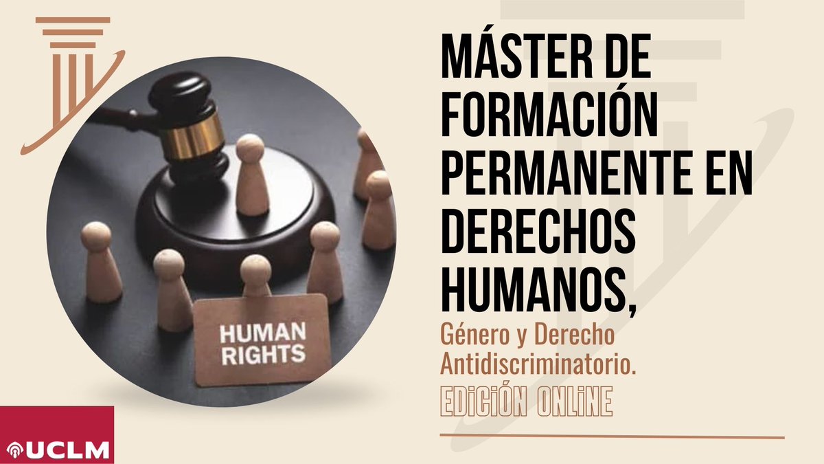 CEP_UCLM (@cep_uclm) on Twitter photo Profundiza en igualdad, protección de derechos y normativa antidiscriminatoria con este programa 100% online. 🎓
🔗 Asegura tu plaza aquí 👉 tinyurl.com/d6nbt2jc
<a href="/uclm_es/">Universidad de Castilla-La Mancha</a> Profundiza en igualdad, protección de derechos y normativa antidiscriminatoria con este programa 100% online. 🎓
🔗 Asegura tu plaza aquí 👉 tinyurl.com/d6nbt2jc
<a href="/uclm_es/">Universidad de Castilla-La Mancha</a>