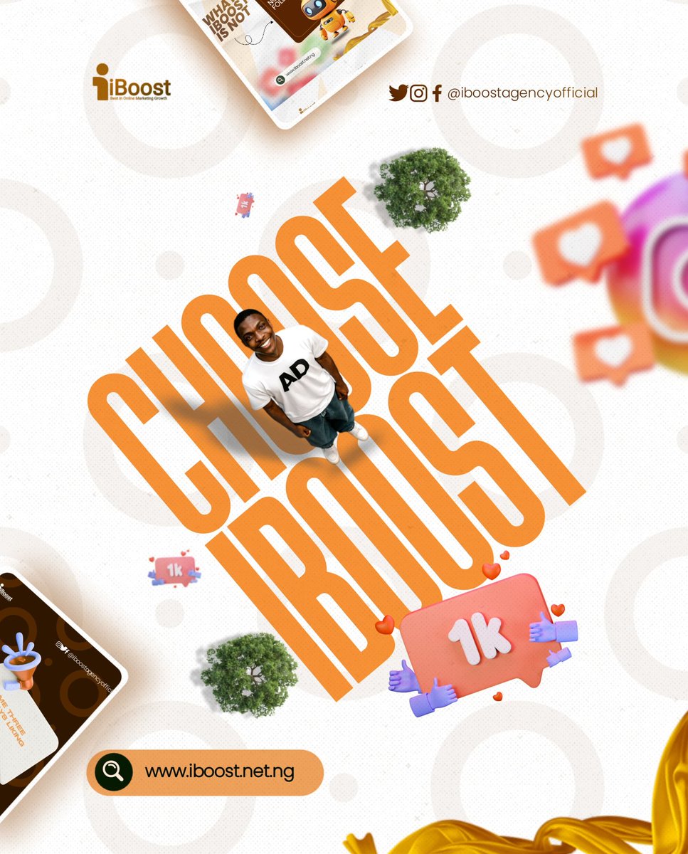 iBoostAgency's tweet image. Fake engagement is easy to spot.
And it’s even easier to outgrow when you do it right.
Let’s give your brand a clean, credible rep 💼
📩 DM “BOOST ME”
#iBoostAgency #NaijaBrands #CredibleContent