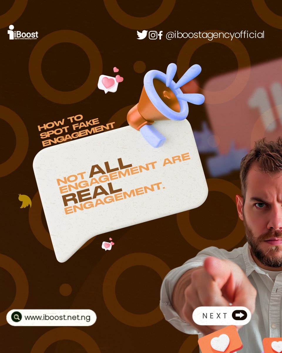 iBoostAgency's tweet image. Fake engagement is easy to spot.
And it’s even easier to outgrow when you do it right.
Let’s give your brand a clean, credible rep 💼
📩 DM “BOOST ME”
#iBoostAgency #NaijaBrands #CredibleContent