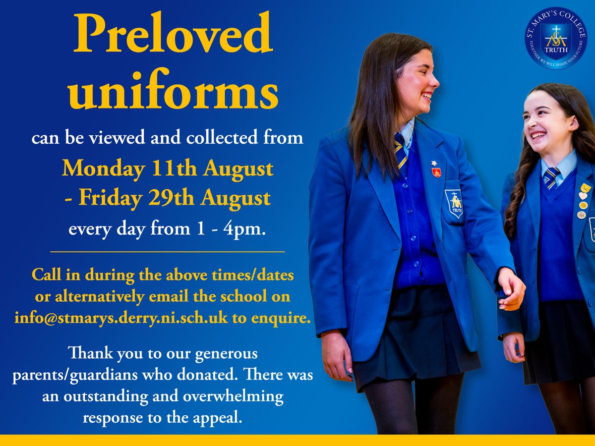 St Mary's College (@saintmarysderry) on Twitter photo 