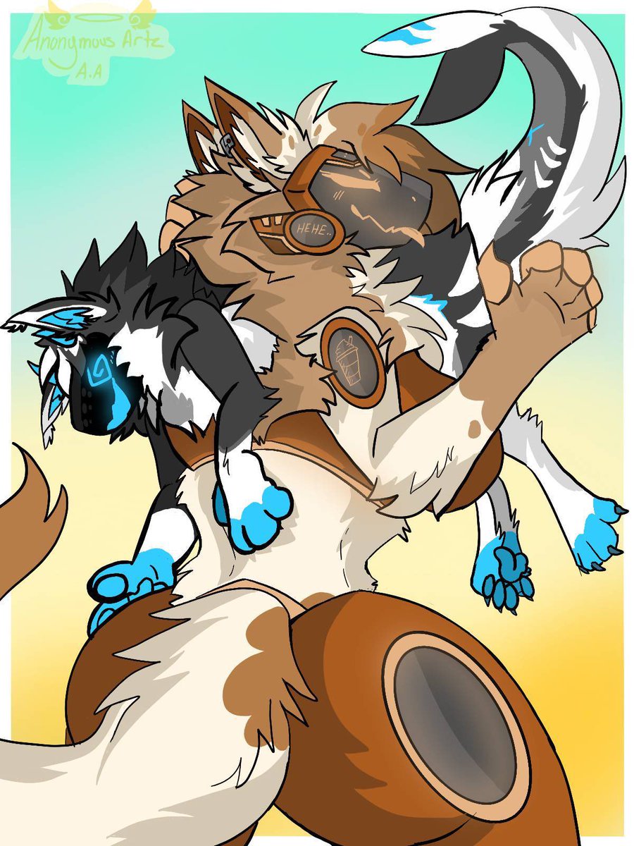 Gresley🦈 (@gresleygoober) on Twitter photo Gresley thought he could handle double Venoms, turns out 6 was his limit.
🎨: <a href="/CafeProtogen/">Cappuccino The protogen</a> Gresley thought he could handle double Venoms, turns out 6 was his limit.
🎨: <a href="/CafeProtogen/">Cappuccino The protogen</a>