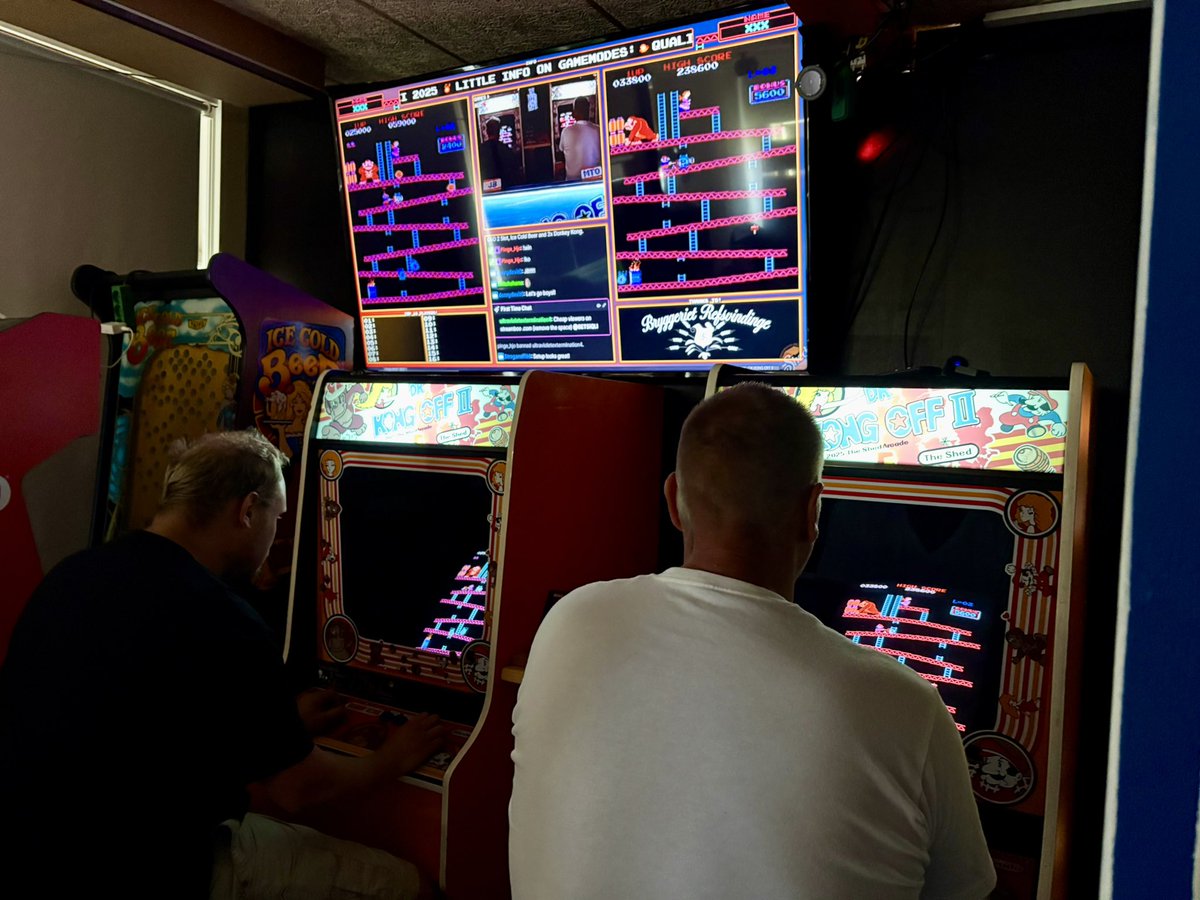 Retro_Russ_'s tweet image. The Danish #KongOff is underway!
We are live on twitch today and tomorrow: #DonkeyKong #arcade #retrogaming
twitch.tv/the_shed_arcade