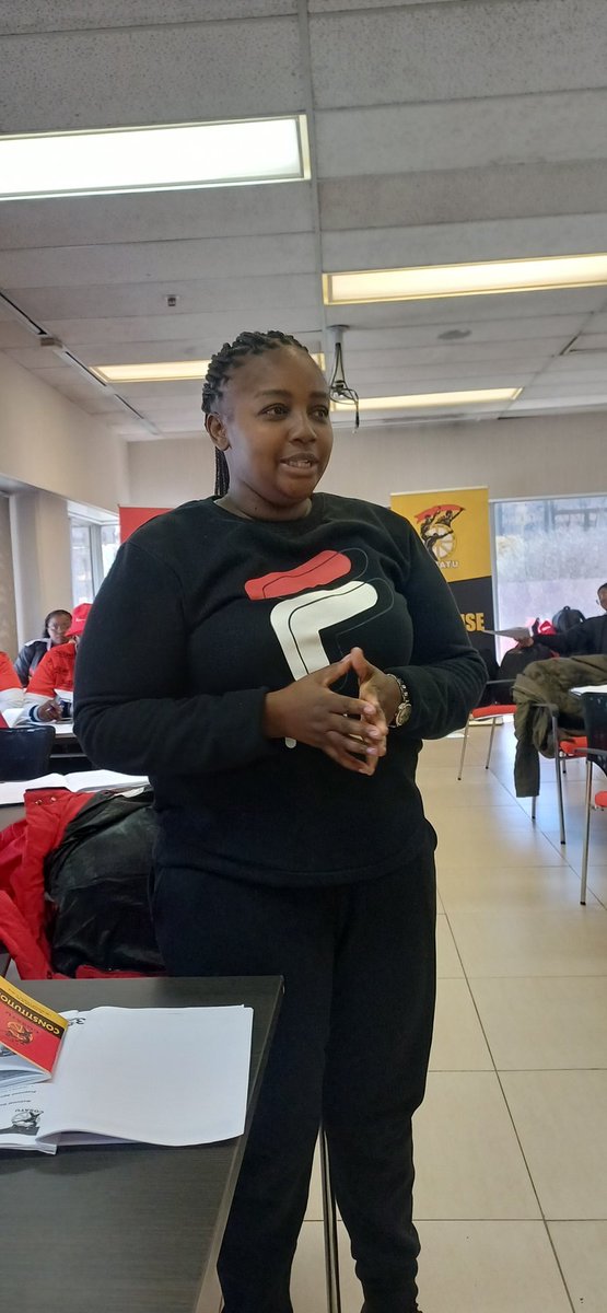 _cosatu's tweet photo. #CosatuNGC is processing formalization of gender motions for the coming COSATU Ordinary Central Executive coming in September 2025 to take stock on implementation of the Programme of Action #PoA from the previous National Congress #GenderEquality #EqualPay #C189 #GenderEquality https://t.co/aQuH5xoJR9