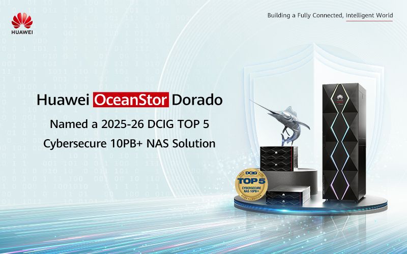 Die Data Center Intelligence Group hat #Huawei #OceanStorDorado #AllFlashStorage in seinem Bericht "2025-26 DCIG TOP 5 Cybersecure 10PB+ NAS Solutions" aufgeführt. Erfahren Sie hier mehr über die führende Datenresilienz und die NAS-Fähigkeiten von OceanStor Dorado: