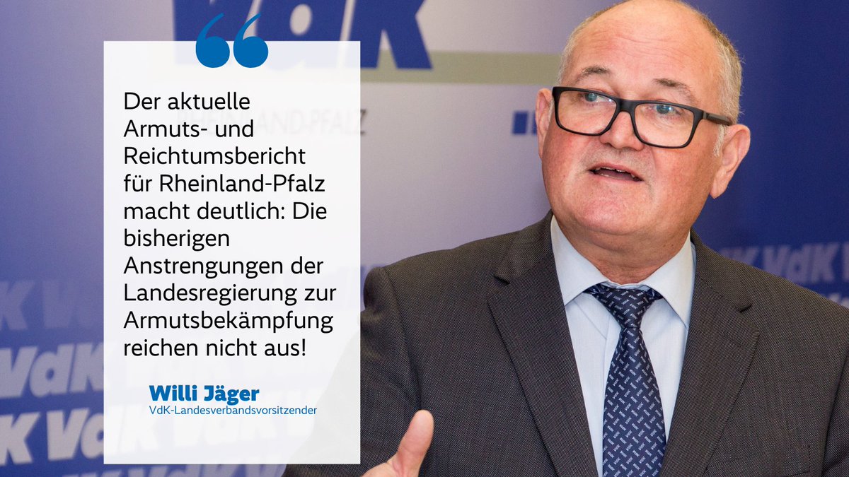 Sozialverband VdK RLP (@vdk_rlp) on Twitter photo 📉 17,1 % armutsgefährdet in Rheinland-Pfalz – mehr als im Bund.
🏠 zu wenige Sozialwohnungen
📚 Fast 20 % ohne Berufsabschluss
<a href="/vdk_rlp/">Sozialverband VdK RLP</a> fordert:
➡️ gezielte Hilfe für Betroffene
➡️ mehr sozialen Wohnraum
➡️ Bürokratie abbauen!
rlp.vdk.de/medien/presse/… 📉 17,1 % armutsgefährdet in Rheinland-Pfalz – mehr als im Bund.
🏠 zu wenige Sozialwohnungen
📚 Fast 20 % ohne Berufsabschluss
<a href="/vdk_rlp/">Sozialverband VdK RLP</a> fordert:
➡️ gezielte Hilfe für Betroffene
➡️ mehr sozialen Wohnraum
➡️ Bürokratie abbauen!
rlp.vdk.de/medien/presse/…