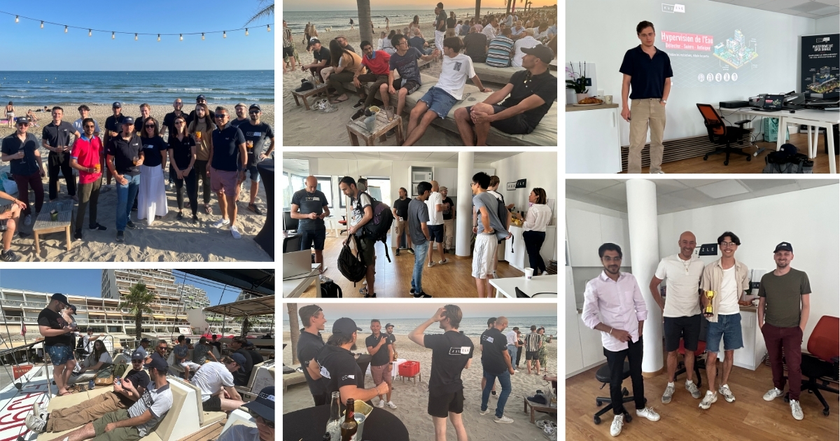 Séminaire annuel Kuzzle : 
- du fun 🌊
- du soleil ☀️
- un atelier "User Product Expérience" pour faire évoluer notre plateforme en fonction des besoins de nos clients 🙌
Notre mission : construire et avancer ensemble 💡

#KuzzleTeam