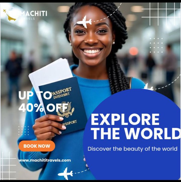 sengachops35064's tweet photo. It's weekend and you deserve the perfect start to your journey and we know how to make it happen!
Send @MachitiTravels a DM for the best holidaydeals & make your travel experience more wonderful. ✈️
#MachitiTravels
#weekendgateway https://t.co/mlEocokaqe