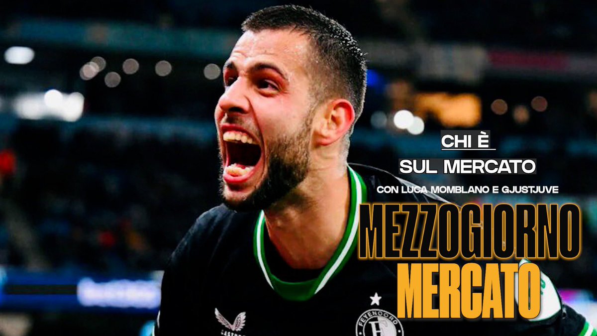 juventibus's tweet photo. 🟥▶️ MEZZOGIORNO #MERCATO #JDAY #DAVID VISITE E FIRMA PER #DAVID IN PRESA DIRETTA, DIFESA TRA #LAPORTE, #HANCKO E #KELLY… #NEWS #MERCATO #JUVE #MOMBLANO #GJUST 🟠⚫️

ALLE ORE 12.00 LIVE SU YOUTUBE 👉 https://t.co/Ytj4MPjY9y https://t.co/vzKOdEx1Bg