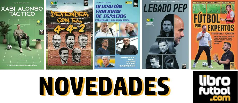 info_esm's tweet image. Por aquí te dejamos las atractivas novedades de la editorial @LIBRO_FUTBOL #futbol #xabialonso #guardiola #ancelotti #simeone
libreriadeportiva.com/busqueda/lista…