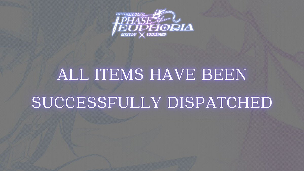 InvincibleMld's tweet image. We confirm that all items were successfully dispatched in May. Please check your email for the tracking information.
If you have not yet received your parcel or are unable to track it, please don’t hesitate to contact us via email.
invincibleentertainment.th@gmail.com