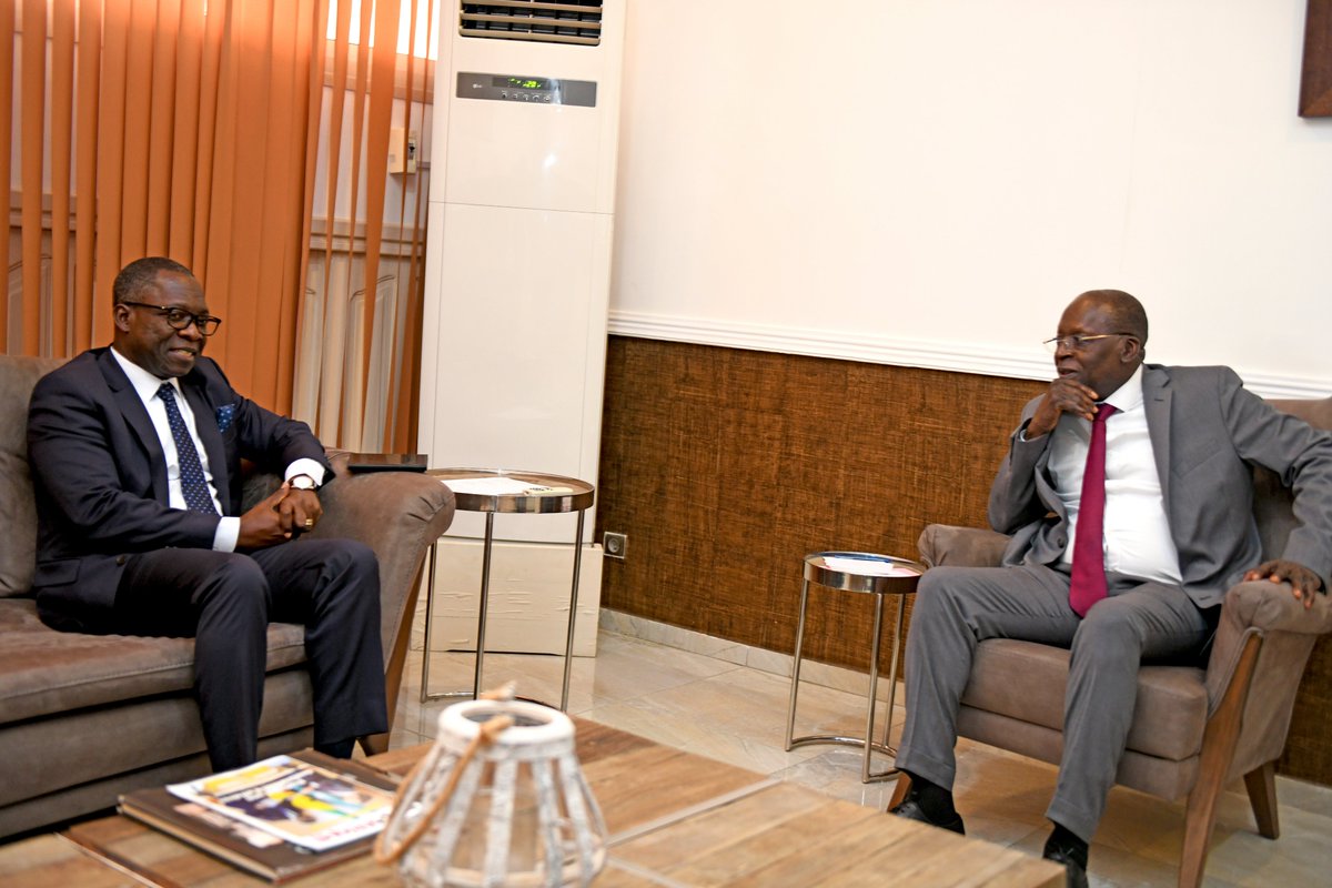 unfpa_benin's tweet image. Conversation stratégique entre le Ministre d'État @abtofficiel & @SennenHounton , Directeur UNFPA #wcaro. Au coeur des échanges le plan stratégique 2026-2029 de UNFPA & la Feuille de route de la région Afrique Ouest & du Centre pr 1 réduction accélérée de la mortalité maternelle