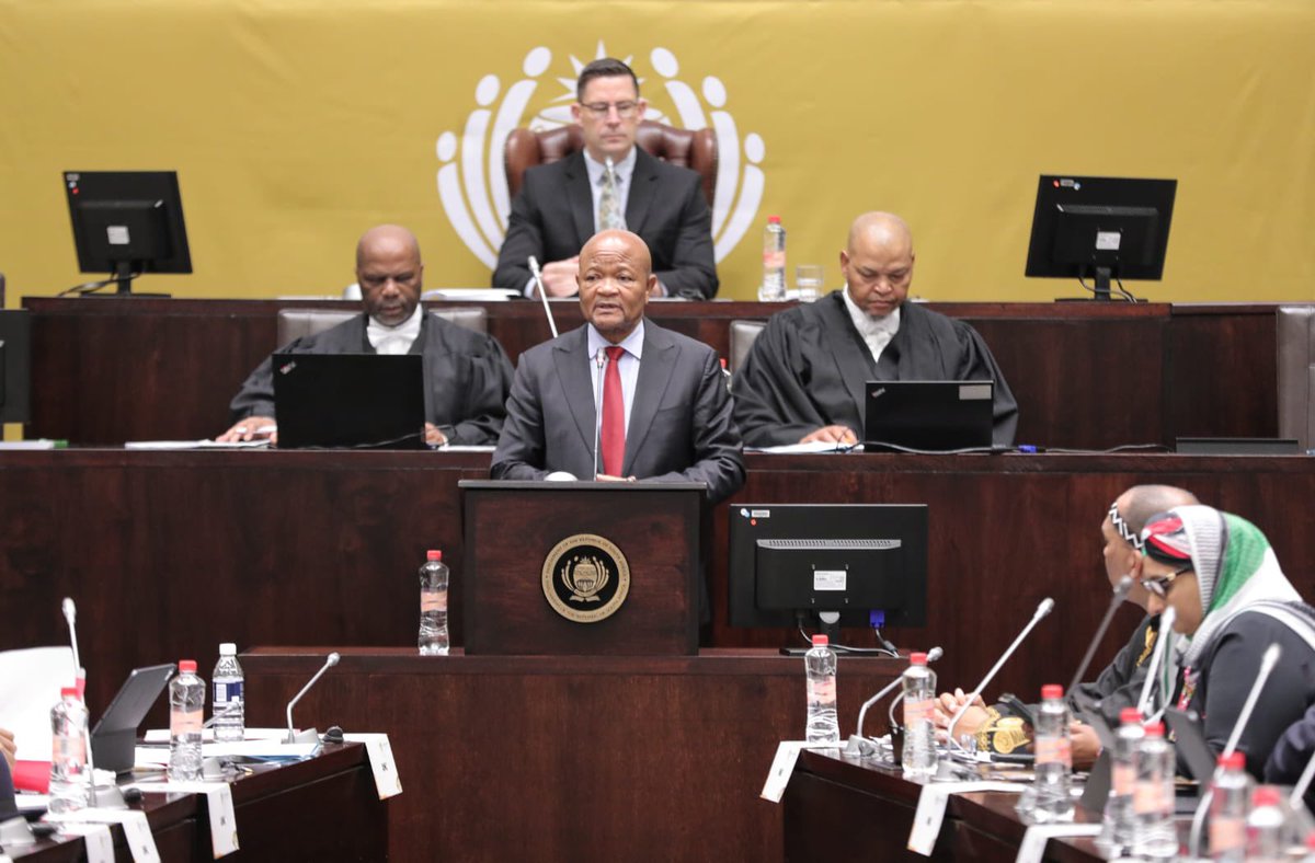 [Underway] Budget Vote for the South African Police Service, Civilian Secretariat for Police Service and the Independent Police Investigative Directorate, outlining priorities for safety and security for the financial year. #BudgetVote2025 #SAPS #SafetyFirst 🇿🇦<a href="/SAPoliceService/">SA Police Service 🇿🇦</a>