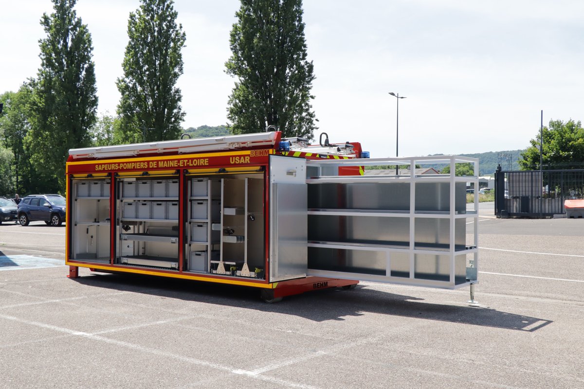 Cellule de sauvetage appui et recherche #USAR

Nous remercions <a href="/SDIS_49/">Sapeurs-pompiers de Maine-et-Loire - SDIS 49</a>  Sapeurs-pompiers de Maine-et-Loire pour leur confiance

Berce amovible sélectionnée par <a href="/ugap/">UGAP</a>  Incendie &amp; Secours

<a href="/LaFrenchFab/">La French Fab</a>  #pompiers #SD <a href="/Maine_et_Loire/">Département Maine-et-Loire</a> #secours #deblaiement