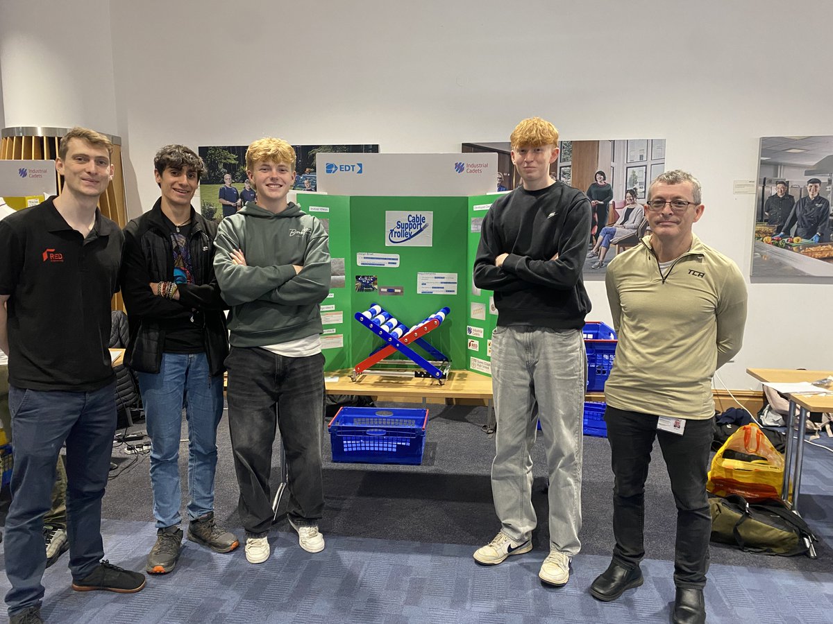 Sage_NCL's tweet image. Yesterday we held a celebration for this year's @TheEDTUK Industrial Cadets programme. We partner with EDT to support the cadets with their project work. We also provided STEM workshops and talks covering career possibilities for Engineering and Computing.