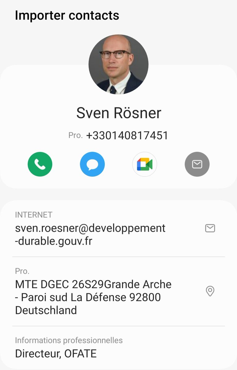 ALERTE INFILTRATION

Le Ministère de l'<a href="/Ecologie_Gouv/">Ministères Territoires Écologie</a> d'<a href="/AgnesRunacher/">Agnès Pannier-Runacher 🇫🇷🇪🇺</a> est infiltré par le lobby #eolienne OFATE situé dans les bureaux du Ministère

Parmi les membres de ce lobby figure BLACKROCK fonds d'investissement US 🇺🇸 investi dans l'éolien en 🇫🇷
energie-fr-de.eu/fr/qui-sommes-…