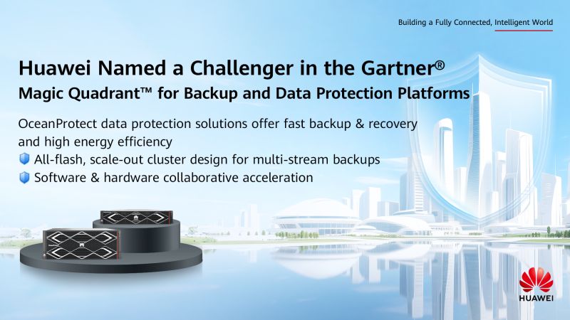 #Huawei #OceanProtect #dDatenschutz bietet blitzschnelle, energie-effiziente Back-Ups und eine ebenso schnelle Wiederherstellung. Kein Wundern, dass Huawei als “Challenger” im “2025 Gartner® Magic Quadrant™ for Backup and Data Protection Platforms” aufgeführt wurde. Mehr