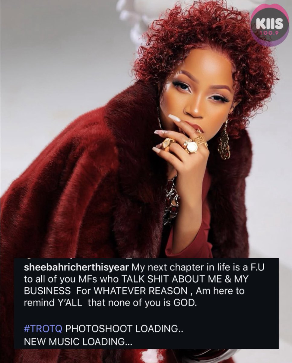 New Chapter, New music on the way,
The queen said what she said.
#KIIS100 #Hothitsforkampala #kiisfmug