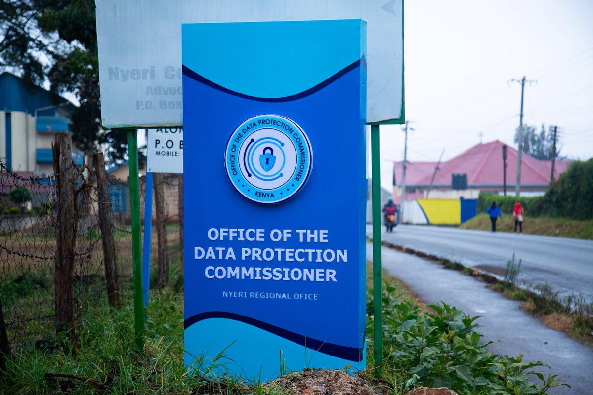 ODPC_KE's tweet photo. Cabinet Secretary for ICT and the Digital Economy, Hon. William Kabogo, today officially launched the Nyeri Regional Office of the Office of the Data Protection Commissioner (ODPC).
He was joined by Data Commissioner Immaculate Kassait in this key milestone aimed at bringing data protection services closer to the people.

#ODPCinNyeri 
#ODPCStrategicplan2