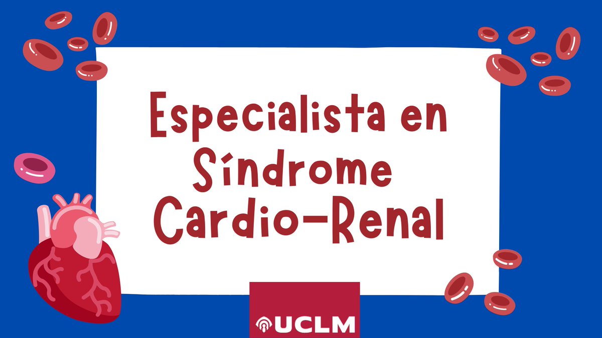 CEP_UCLM (@cep_uclm) on Twitter photo 💓🧠 Profundiza en la relación entre corazón y riñones con nuestra formación especializada en Síndrome Cardio-Renal.
Potencia tus habilidades clínicas para ofrecer una atención integral.
🔗 Descubre todos los detalles aquí 👉 tinyurl.com/53z5sd8b
<a href="/uclm_es/">Universidad de Castilla-La Mancha</a> 💓🧠 Profundiza en la relación entre corazón y riñones con nuestra formación especializada en Síndrome Cardio-Renal.
Potencia tus habilidades clínicas para ofrecer una atención integral.
🔗 Descubre todos los detalles aquí 👉 tinyurl.com/53z5sd8b
<a href="/uclm_es/">Universidad de Castilla-La Mancha</a>