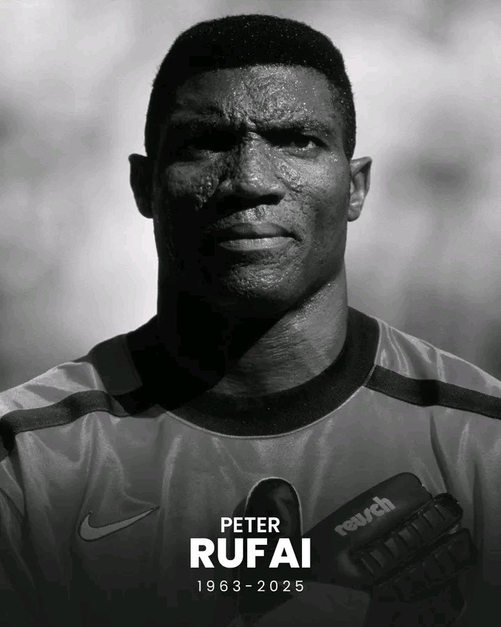Legendary Nigeria national team goalkeeper and 1994 AFCON champion, Peter Rufai, has died at the age of 61 after a prolonged illness.