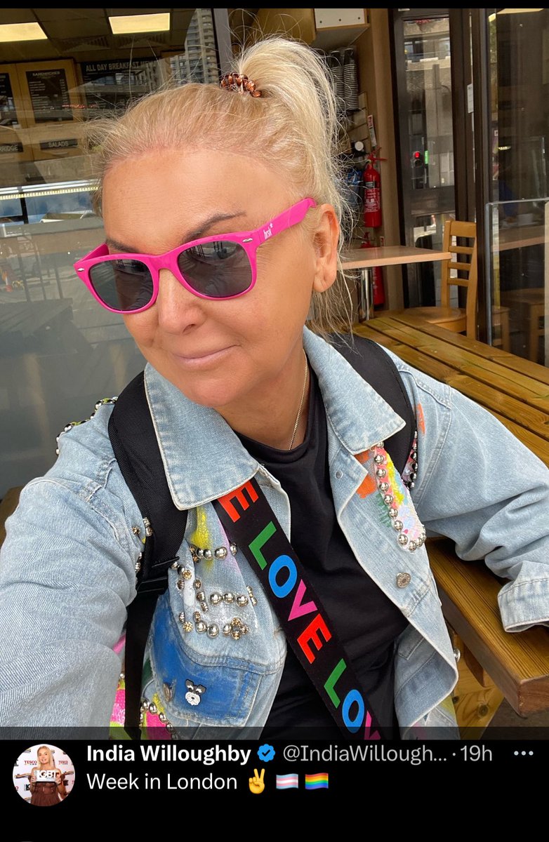 This man is nearly 60. In my day they would have warned me about men dressing like this