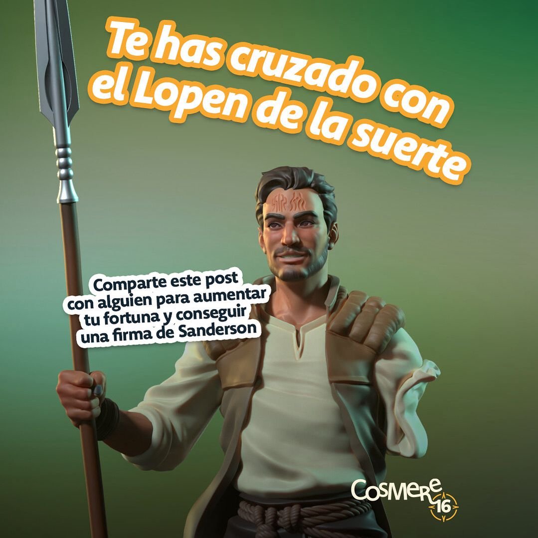 ¡ALTO! Te has topado con el Lopen de la suerte
