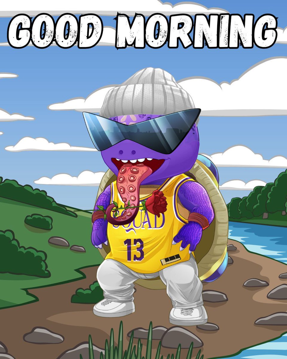 GM $SQUAD 

Today we rocking that Lakers!

Cause we love to Score! 

Get your $SQUAD now! 

@TurtlelabsV