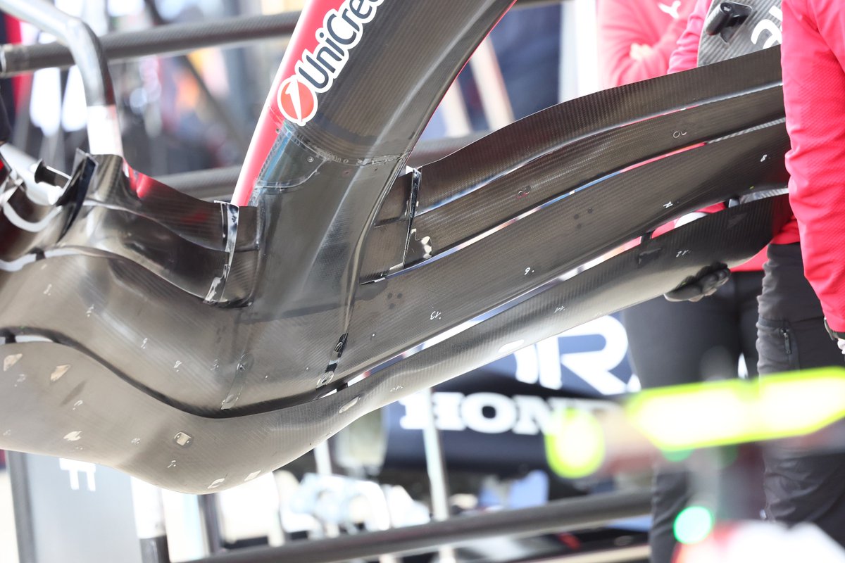 Nothing new, just a nice shot of the front wing from the SF-25 #F1 #Ferrari #BritishGP