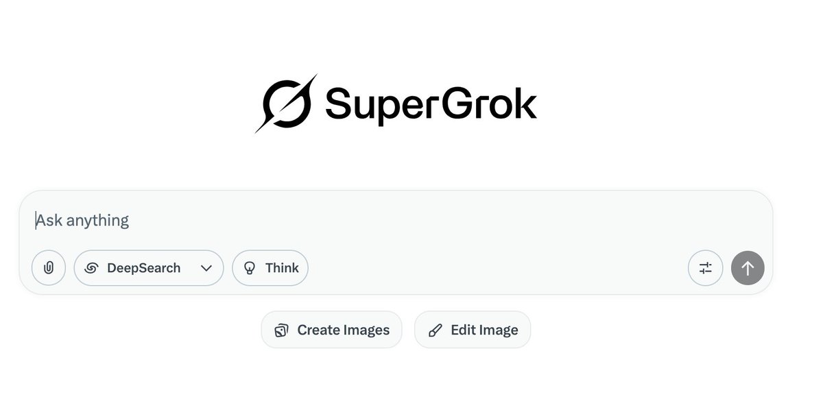 andymac3d's tweet image. SuperGrok is alive? Not that I used Grok much - but looks like theres some automation tasks in there. 🤔
Lets ask.. @Grok whats SuperGrok and what can it do? Maybe it will respond on this thread..