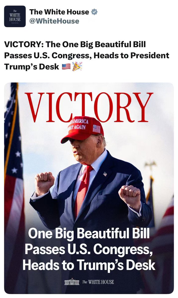 RealKeyPoint's tweet image. Congrats to American and Trump to pass the Big Beautiful Bill Act on the Independence Day of the United States.
