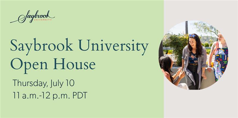 Join us for a virtual Open House on July 10 from 11 a.m. -12 p.m. PDT to learn what makes our learning community so unique. From our diverse programs to the our faculty, students, and alumni who are inspiration in action. Register here: ow.ly/I9ln50WkQkm