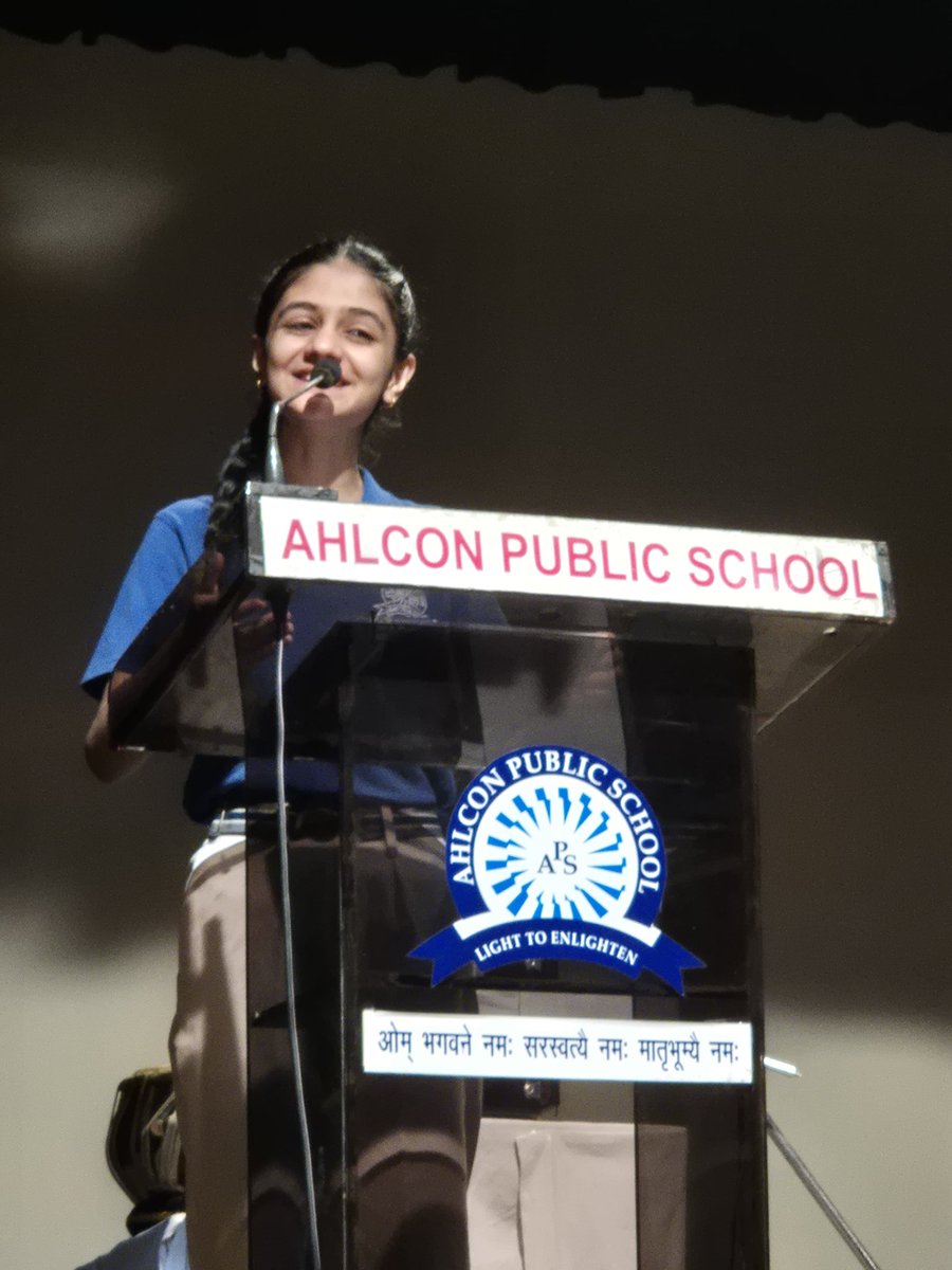 PublicAhlcon's tweet photo. Prahlad House conducted an assembly on Anti Bullying #CreateEmpathy #StopBullying #UpliftInspire #BuildaPositiveWorld Let's pick up and not push people down #Beavoice of change @AhlconPublicSchool https://t.co/Srctfaw1tu