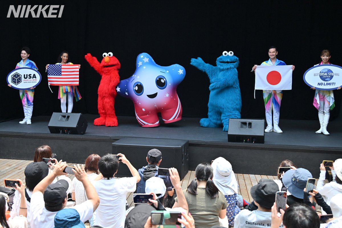 アメリカの独立記念日を祝い、 #大阪万博 のアメリカ館では
