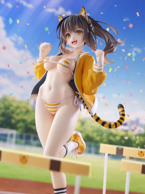 以前描いた虎娘のイラストが、恋恋様によってフィギュア化され販売されます! ↓あみあみ様で予約できますのでどうぞよろしくお願いします～! 可愛さと透明感が凄いです! ちょび美ちゃんをどうぞよろしくお願いします〜!