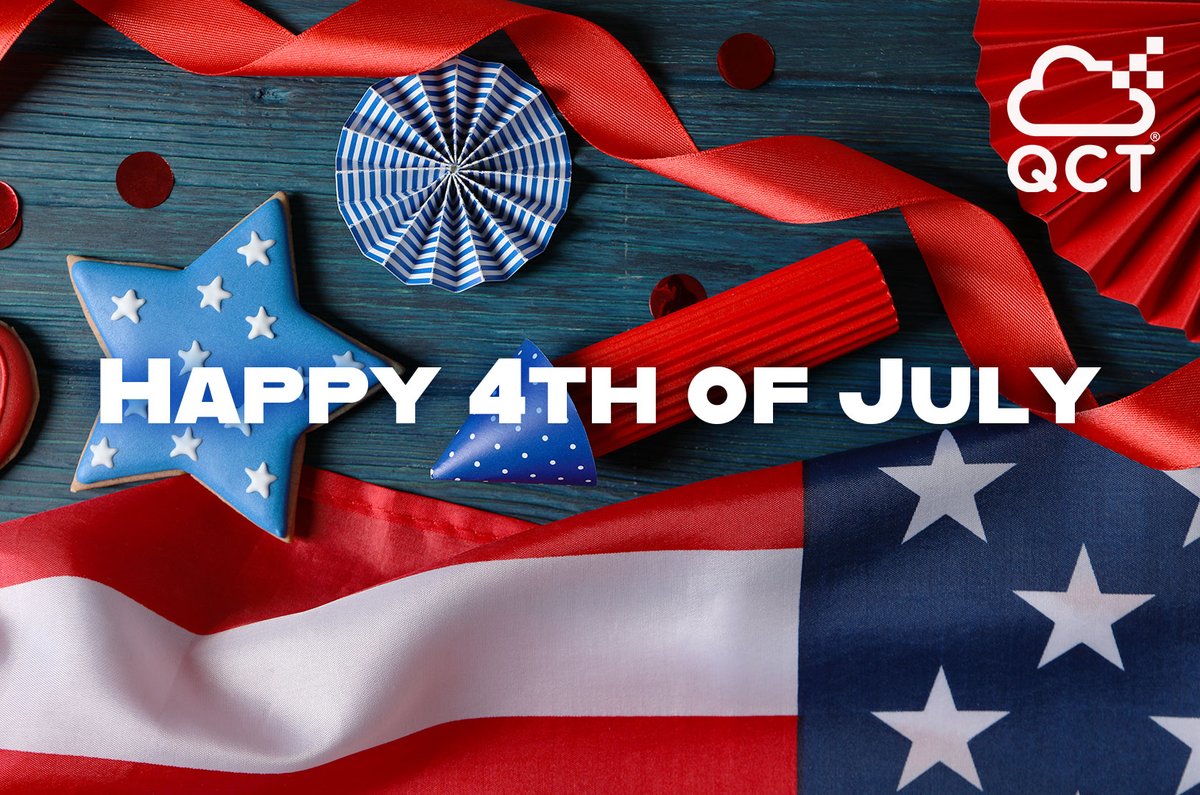 Happy #4thofJuly from <a href="/QuantaQCT/">QCT</a>! While enjoying some quality time with friends and family, let’s also take a moment to reflect on what this day is truly about—the nation’s independence and the freedoms we enjoy.