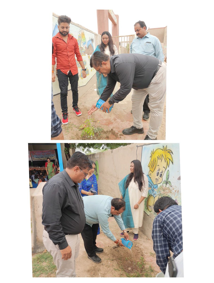 iocl_wrpl's tweet photo. #WRPL organised a Plantation Drive at District Health Office, Khambhaliya, with the gracious presence of the District Health Officer. Together, taking small steps for a greener, healthier tomorrow! #SwachhhtaPakhwada2025 #IndianOil #GreenInitiative @IOCL_PLHO @IndianOilcl https://t.co/ztLlPemAxQ