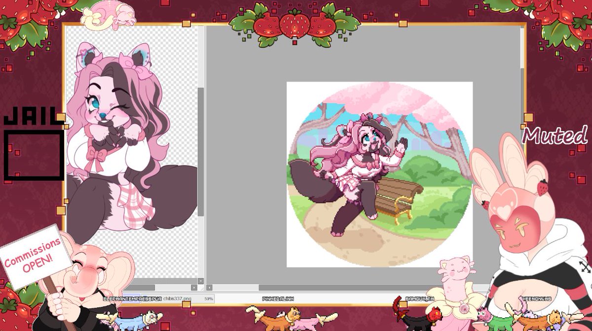 🍓ElephantEmpress🍓🔞 (@flufflebear) on Twitter photo STREAMING ONLINE!~ 🩷
Weekly commission stream!
Feel free to come hang out!
twitch.tv/elephantempres… STREAMING ONLINE!~ 🩷
Weekly commission stream!
Feel free to come hang out!
twitch.tv/elephantempres…