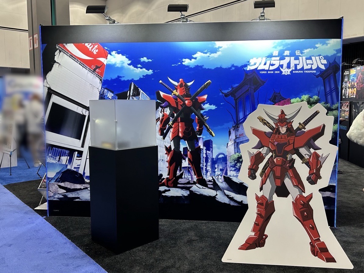samuraitroo_pr's tweet image. 🔥#AnimeExpo2025🔥
タカラトミーブースにて
「鎧真伝サムライトルーパー」堂々展示中⚔️
さらに…タカラトミーから商品企画も検討中✨
最新情報をお見逃しなく!
▼AnimeExpo2025
📅7/3(木)〜7/6(日)
📍ロサンゼルス・コンベンション・センター
#サムライトルーパー