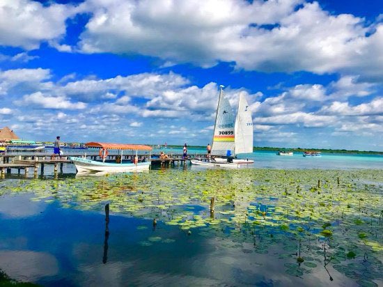 Seraphim__Fire's tweet photo. Just got back from backpacking swathes of Belize then Chetumal and Bacalar with their UNMATCHED food, eFoil electric surfing, lagoon sunset cruise https://t.co/1QblrM1gdZ
