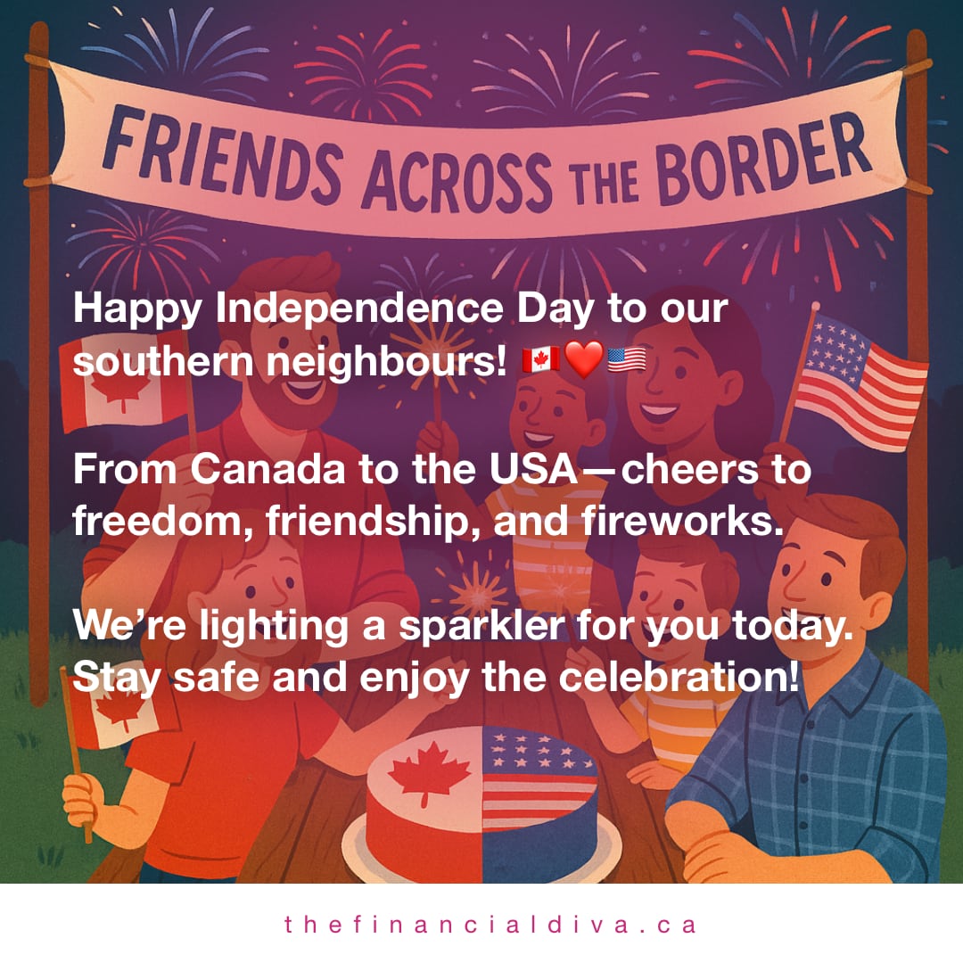 FinclDva's tweet photo. Happy Independence Day to our southern neighbours! 🇨🇦❤️🇺🇸
From Canada to the USA—cheers to freedom, friendship, and fireworks. We’re lighting a sparkler for you today. Stay safe and enjoy the celebration! https://t.co/yxAYPOaB9p