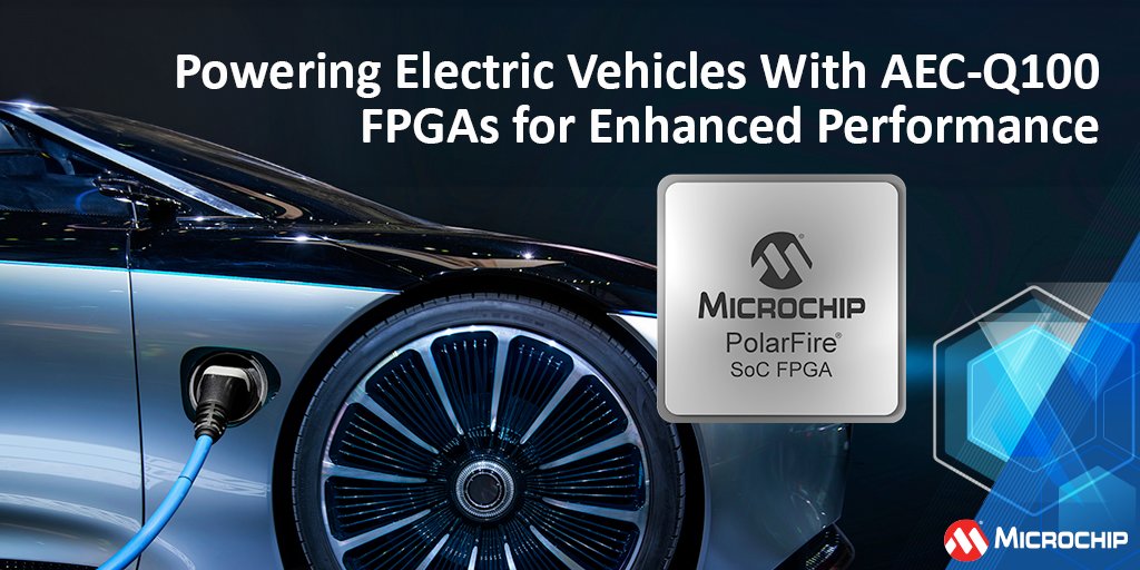 MicrochipTech's tweet image. RISC-V® performance, automotive tough. AEC-Q100 qualification unlocks PolarFire® SoC FPGAs for critical in-vehicle applications. Run Linux, RTOS and hit safety targets with no compromise on power: mchp.us/42gae5R. #Automotive #PolarFire #FPGAs #RISCV